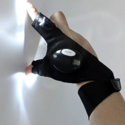 LEDライト付き釣り用手袋 緊急修理/ナイトフィッシング対応