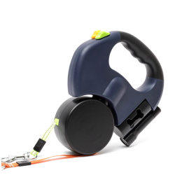 ツーインワン ダブルドッグリード（大型犬～小型犬対応）