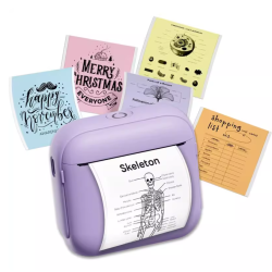 ポケットサーマルプリンター（ラベル・写真印刷対応）