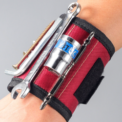 5列強力マグネットリストバンド – 超携帯型・高磁力リストストラップ